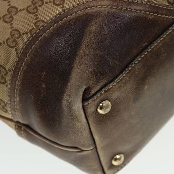 GUCCI GG Canvas Tote Bag Beige 169945 Auth th3742 - Picture 15 of 16